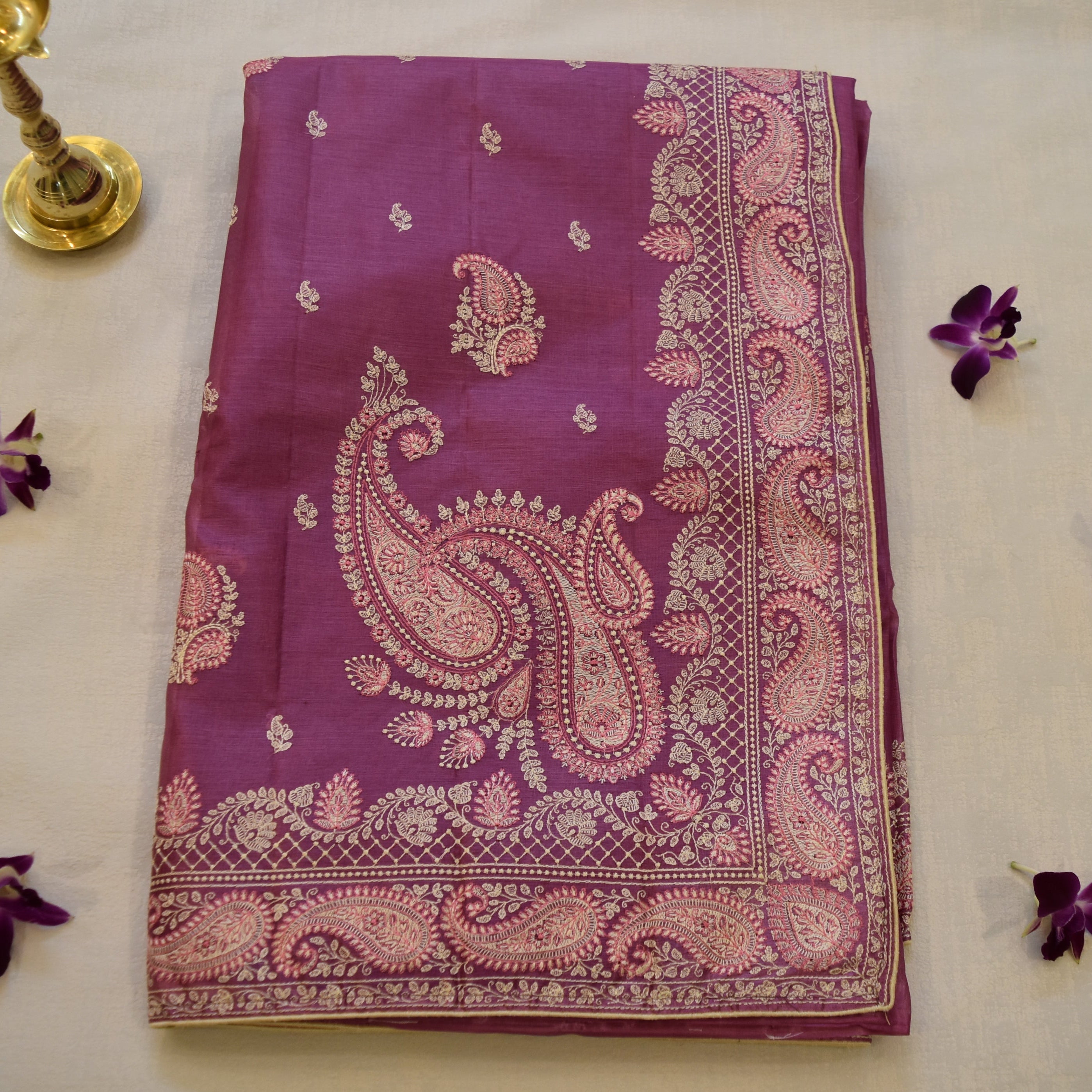 Kosa Zakat work saree