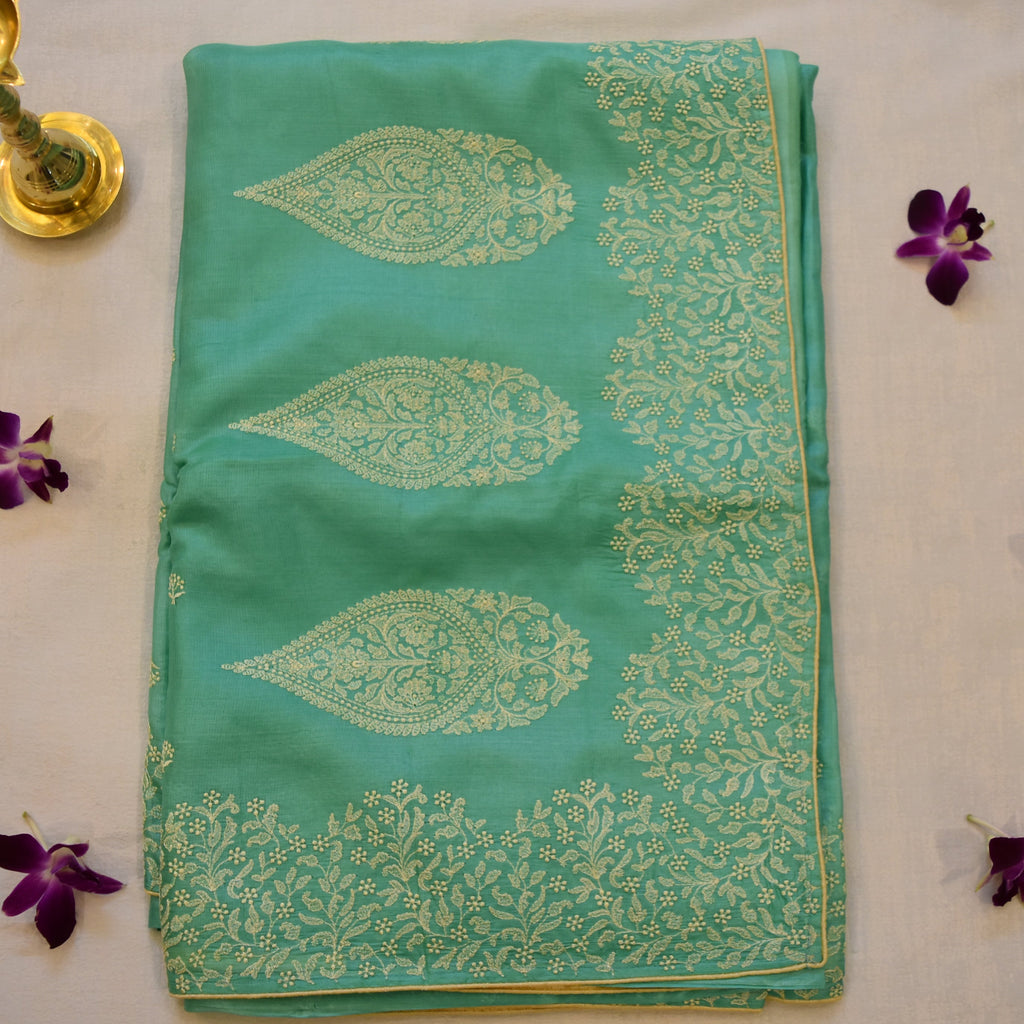 Kosa Zakat work saree