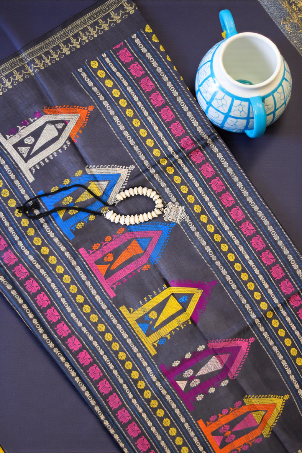 Black kosa dola bedi saree